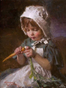 Kid MW 05 impressionnisme Peinture à l'huile